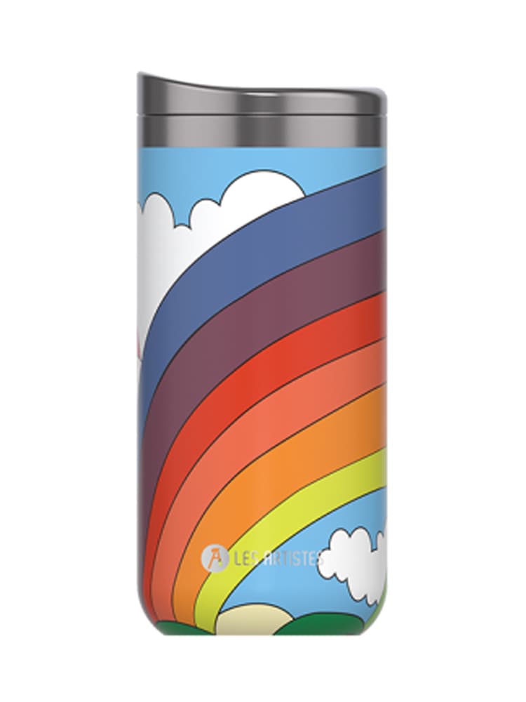 Les Artistes Paris Travel Mug Inox 500 ml - Modèle : Arc-en-Ciel