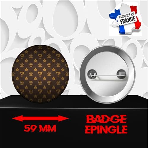 Badge à épingle 59 mm Super Mario 0020