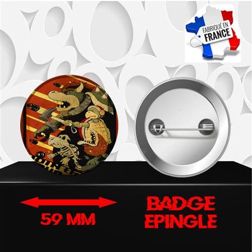 Badge à épingle 59 mm Super Mario 0010