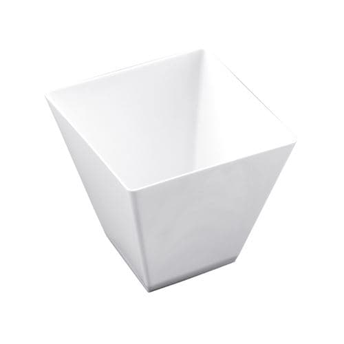 25 verrines losange réutilisable 9.5cl blanc - chalayer 005600100000011